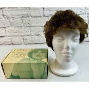 Vintage Paula Young Short Haired Wig Style Wisped Away Color 18/22 ~EXCELLENT~